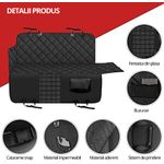 Petshop - Accesorii petshop - Alte accesorii petshop - Husa Auto Profesionala Protectie si Transport Animale, Caini si Pisici, LittleDomi, pentru Bancheta Autoturismului - Infinity.ro