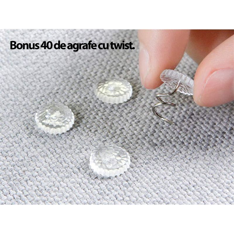 Petshop - Accesorii petshop - Alte accesorii petshop - Set 10 Folii One Size, Protectie Impotriva Zgarieturilor de Pisici si Caini pentru Obiecte din Lemn sau Material - Infinity.ro