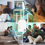 PC, gaming si accesorii - Retelistica - Wireless - Adaptoare wireless - Amplificator Semnal Wireless, LittleDomi, Trasnfer pana la 1200Mbps, Dual-Band 2.4G-5G, Conexiune WPA/WPA2, 4 Antene cu - Infinity.ro