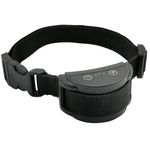 Petshop - Accesorii petshop - Dresaj animale - Zgarda Anti-latrat Automata, Ajustabila, Sunet, Impulsuri pe 7 nivele, Rezistenta la Apa, Praf, Zapada, Negru - Infinity.ro