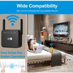 PC, gaming si accesorii - Retelistica - Wireless - Adaptoare wireless - Amplificator Semnal Retea Wireless, LittleDomi, WiFi repeater 300Mbps, 802.11n.b.g., Retea 2.4 GHz, Conexiune WPA si - Infinity.ro
