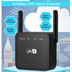 PC, gaming si accesorii - Retelistica - Wireless - Adaptoare wireless - Amplificator Semnal Retea Wireless, LittleDomi, WiFi repeater 300Mbps, 802.11n.b.g., Retea 2.4 GHz, Conexiune WPA si - Infinity.ro