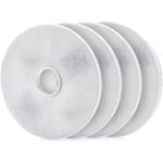 Petshop - Accesorii petshop - Castroane si adapatori - Set 4 Filtre de Rezerva pentru Dispenser Apa, Tip Adapator Fantana pentru Pisici si Caini, Purificare, Ionizare, Carbon - Infinity.ro