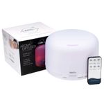 Casa si Gradina - Decoratiuni - Aromaterapie si lumanari - Difuzoare aromaterapie - Difuzor Aromaterapie, Umidificator cu Ultrasunete LittleDomi, Lampa de veghe cu Telecomanda, 500 ml,16 ore, silentios - Infinity.ro