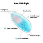 Ingrijire personala si Cosmetice - Sanatate si wellness - Articole wellness - Aparate si dispozitive de masaj - Aparat de Masaj pentru Stimularea Lactatiei LittleDomi®, 5 Moduri de Vibratie, Functie de Incalzire, Silentios - Infinity.ro