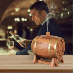 Casa si Gradina - Decoratiuni - Aromaterapie si lumanari - Difuzoare aromaterapie - Difuzor aromaterapie sub forma de butoi, Bluetooth, 350 ml, LittleDomi, Stejar deschis - Infinity.ro