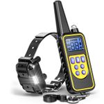 Petshop - Accesorii petshop - Dresaj animale - Zgarda Electrica pentru Dresaj Caini, LD-880,99 Nivele de Vibratii, Ghid Dresaj, Raza Actiune 800m, Reincarcabila, IP6x - Infinity.ro