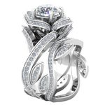 Fashion, accesorii si bijuterii - Femei - Bijuterii femei - Inele femei - Inel dama argint 925 cu piatra Topaz, marca Trendy Secret, marimea 11 - Infinity.ro