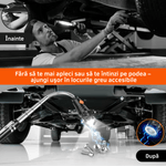 Casa si Gradina - Corpuri si surse de iluminat - Iluminat exterior - Lanterne - Lanterna telescopica LED multifunctionala, extensibila pana la 57 cm, brat flexibil 360° - Infinity.ro