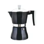 Electronice si Electrocasnice - Electrocasnice bucatarie - Preparare bauturi - Cafetiere - Cafetiera moka pentru 6 persoane, din aluminiu, compatibila cu inductie – Azzurro - Infinity.ro