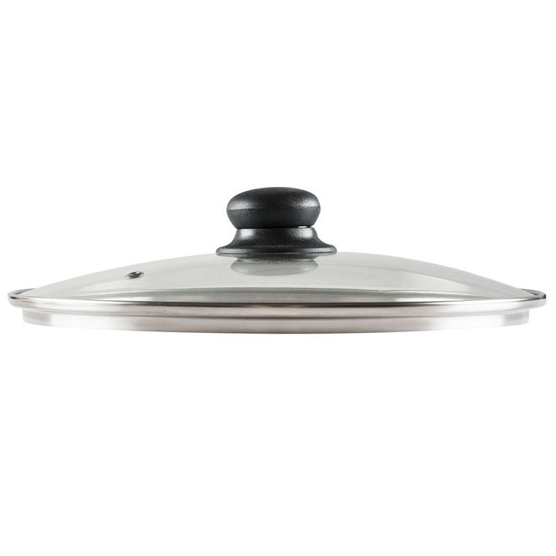 Casa si Gradina - Bucatarie si vesela - Organizare si depozitare bucatarie - Borcane si capace - Capac universal din sticla rezistent la caldura 26cm - Infinity.ro