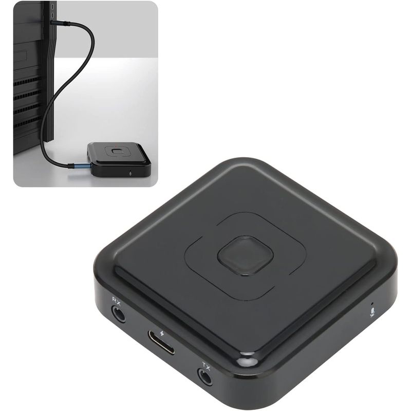 Auto si Moto - Electronice auto - Accesorii electronice auto - Adaptor Bluetooth 3 in 1, LittleDomi, Transmitator si Receptor TX/RX, cu Functie de Sunat, HD, RCA, AUX jack 3.5 mm - Infinity.ro