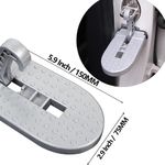 Auto si Moto - Reparatii si depanare - Scule auto - Scule si truse auto - Pas cu Carlig Pliabil Multifunctional pentru Usa Masinii, cu Functie de Ciocan de Siguranta, Scara cu Pedala Mini - Infinity.ro