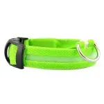 Petshop - Accesorii petshop - Zgarzi, lese si hamuri - Zgarzi - Zgarda reglabila LED pentru catei/animale de companie, cu incarcare USB si cablu, S - Infinity.ro