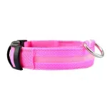 Petshop - Accesorii petshop - Zgarzi, lese si hamuri - Zgarzi - Zgarda reglabila LED pentru catei/animale de companie, cu incarcare USB si cablu, XS - Infinity.ro