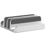Laptop, Telefoane si Tablete - Laptopuri si accesorii - Accesorii Laptop - Standuri/Coolere notebook - Suport/Stand Vertical Dublu cu Inclinare, LittleDomi, pentru Laptop, Telefon, Tableta, Ajustabil, Protectie Aluminiu - Infinity.ro