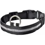 Petshop - Accesorii petshop - Zgarzi, lese si hamuri - Zgarzi - Zgarda reglabila LED pentru catei/animale de companie, cu incarcare USB si cablu, M - Infinity.ro