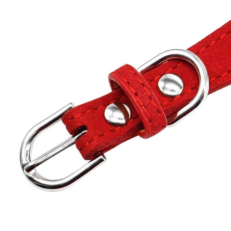 Petshop - Accesorii petshop - Zgarzi, lese si hamuri - Zgarzi - Set lesa si zgarda reglabila cu pietricele semipretioase si fundita, din piele, pentru caini/catei, pisici, S - Infinity.ro