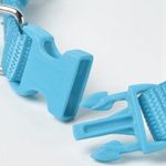 Petshop - Accesorii petshop - Zgarzi, lese si hamuri - Zgarzi - Zgarda cu pandantiv bijuterie fundita, pentru pisici, caini mici/catei sau alte animale de companie -ALBASTRA - Infinity.ro