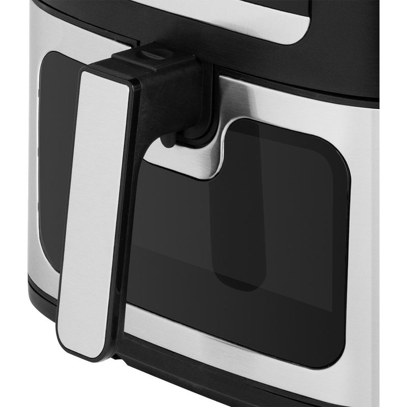 Electronice si Electrocasnice - Electrocasnice bucatarie - Aparate de gatit & desert - Friteuze - Friteuza cu aer cald ECG AF 8000 Crusty XL, 7 litri, 1700 W, control digital, 8 programe, temperatura 80-200°C - Infinity.ro