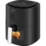 Electronice si Electrocasnice - Electrocasnice bucatarie - Aparate de gatit & desert - Friteuze - Friteuza cu aer fierbinte ECG AF 4020 Compact Fry, 3.8 litri, 1300 W, control digital, 8 programe, temperatura 80-200°C - Infinity.ro