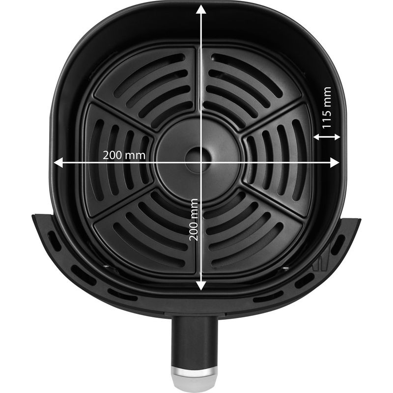 Electronice si Electrocasnice - Electrocasnice bucatarie - Aparate de gatit & desert - Friteuze - Friteuza cu aer fierbinte ECG AF 4020 Compact Fry, 3.8 litri, 1300 W, control digital, 8 programe, temperatura 80-200°C - Infinity.ro