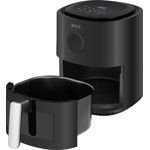 Electronice si Electrocasnice - Electrocasnice bucatarie - Aparate de gatit & desert - Friteuze - Friteuza cu aer fierbinte ECG AF 4020 Compact Fry, 3.8 litri, 1300 W, control digital, 8 programe, temperatura 80-200°C - Infinity.ro