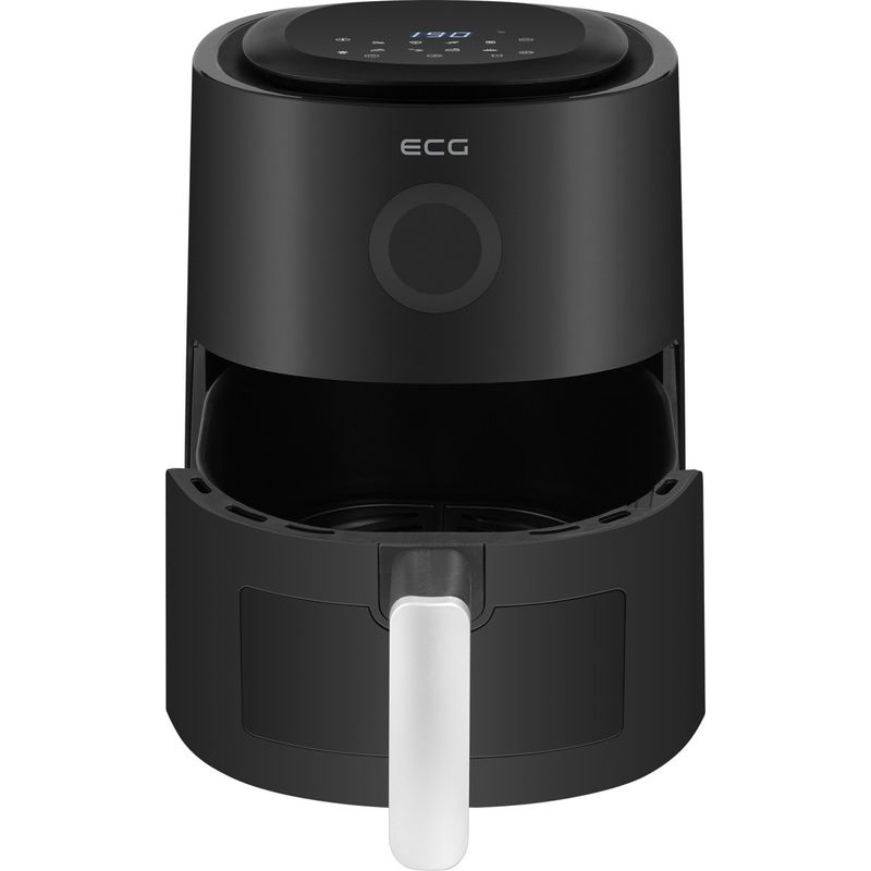 Electronice si Electrocasnice - Electrocasnice bucatarie - Aparate de gatit & desert - Friteuze - Friteuza cu aer fierbinte ECG AF 4020 Compact Fry, 3.8 litri, 1300 W, control digital, 8 programe, temperatura 80-200°C - Infinity.ro