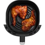 Electronice si Electrocasnice - Electrocasnice bucatarie - Aparate de gatit & desert - Friteuze - Friteuza cu aer fierbinte ECG AF 4020 Compact Fry, 3.8 litri, 1300 W, control digital, 8 programe, temperatura 80-200°C - Infinity.ro