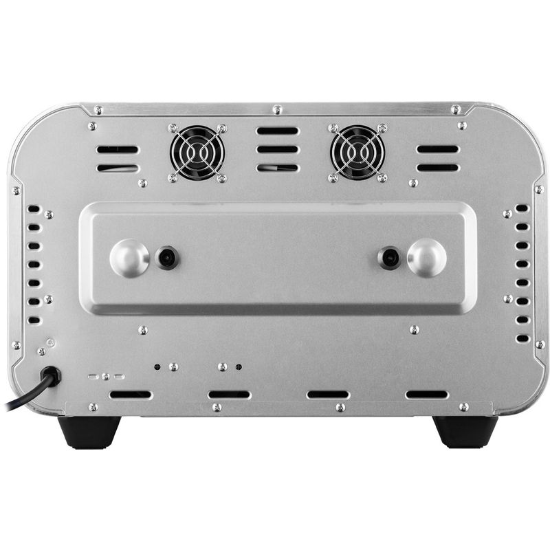 Electronice si Electrocasnice - Aragazuri, cuptoare si hote - Cuptoare - Cuptoare electrice - Cuptor electric pentru Pizza ECG Forza 4500, 1850 W, 450 °C, 45 litri, 5 programe, control digital, negru - Infinity.ro