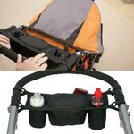 Jucarii, Copii si Bebe - Carucioare si articole de transport - Accesorii transport copii - Organizator pentru carucior bebe, tip gentuta depozitare, cu 2 locuri pentru sticla si buzunar lateral cu - Infinity.ro