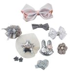 Petshop - Articole imbracaminte - Haine animale - Set 10 bucati fundite si accesorii prindere par, pentru pisici, caini mici/catei sau alte animale de - Infinity.ro