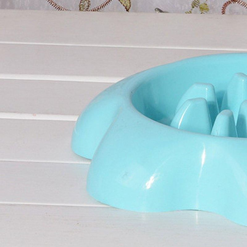 Petshop - Accesorii petshop - Castroane si adapatori - Castron pentru prevenirea problemelor de indigestie la animale de companie, albastru - Infinity.ro