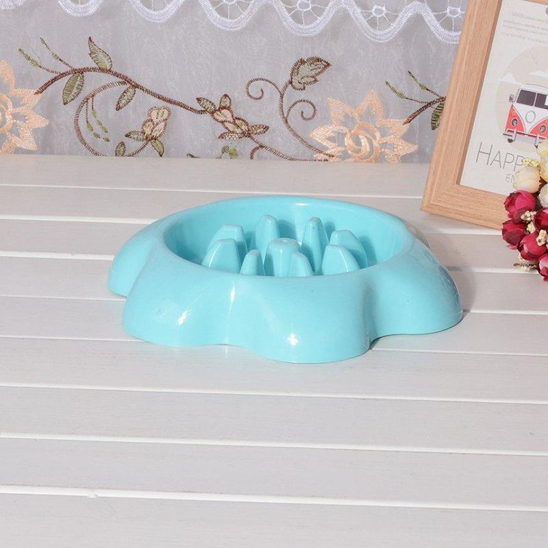 Petshop - Accesorii petshop - Castroane si adapatori - Castron pentru prevenirea problemelor de indigestie la animale de companie, albastru - Infinity.ro