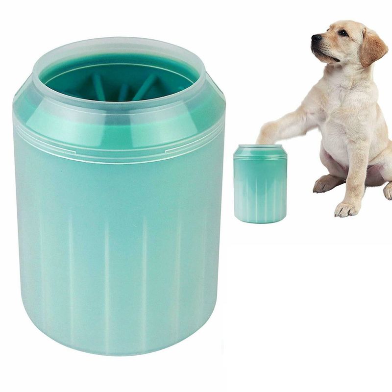 Petshop - Ingrijire si Igiena - Aparate de ingrijire - Alte aparate ingrijire animale - Aparat curatare si dezinfectare labute, pentru animale de companie - VERDE , L - Infinity.ro