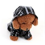 Petshop - Articole imbracaminte - Haine animale - Pelerina ploaie pentru caini/catei, pisici sau alte animale de companie, reflectorizanta, cu gluga, S - Infinity.ro