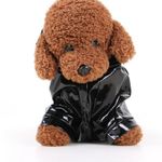 Petshop - Articole imbracaminte - Haine animale - Pelerina ploaie pentru caini/catei, pisici sau alte animale de companie, reflectorizanta, cu gluga, S - Infinity.ro