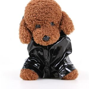 Pelerina ploaie pentru caini/catei, pisici sau alte animale de companie, reflectorizanta, cu gluga, S