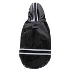 Petshop - Articole imbracaminte - Haine animale - Pelerina ploaie pentru caini/catei, pisici sau alte animale de companie, reflectorizanta, cu gluga, S - Infinity.ro