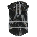 Petshop - Articole imbracaminte - Haine animale - Pelerina ploaie pentru caini/catei, pisici sau alte animale de companie, reflectorizanta, cu gluga, S - Infinity.ro
