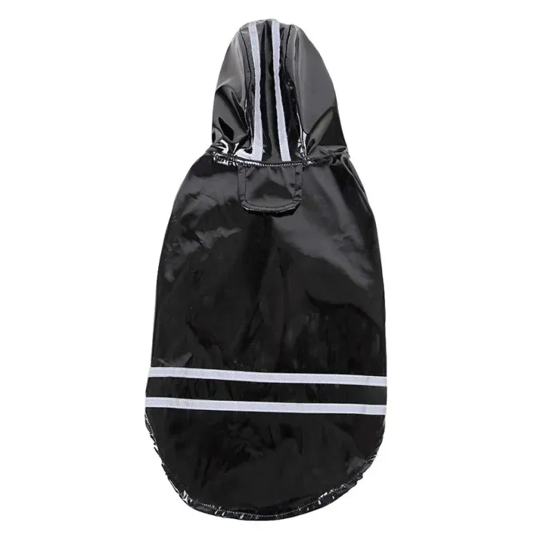 Petshop - Articole imbracaminte - Haine animale - Pelerina ploaie pentru caini/catei, pisici sau alte animale de companie, reflectorizanta, cu gluga, L - Infinity.ro