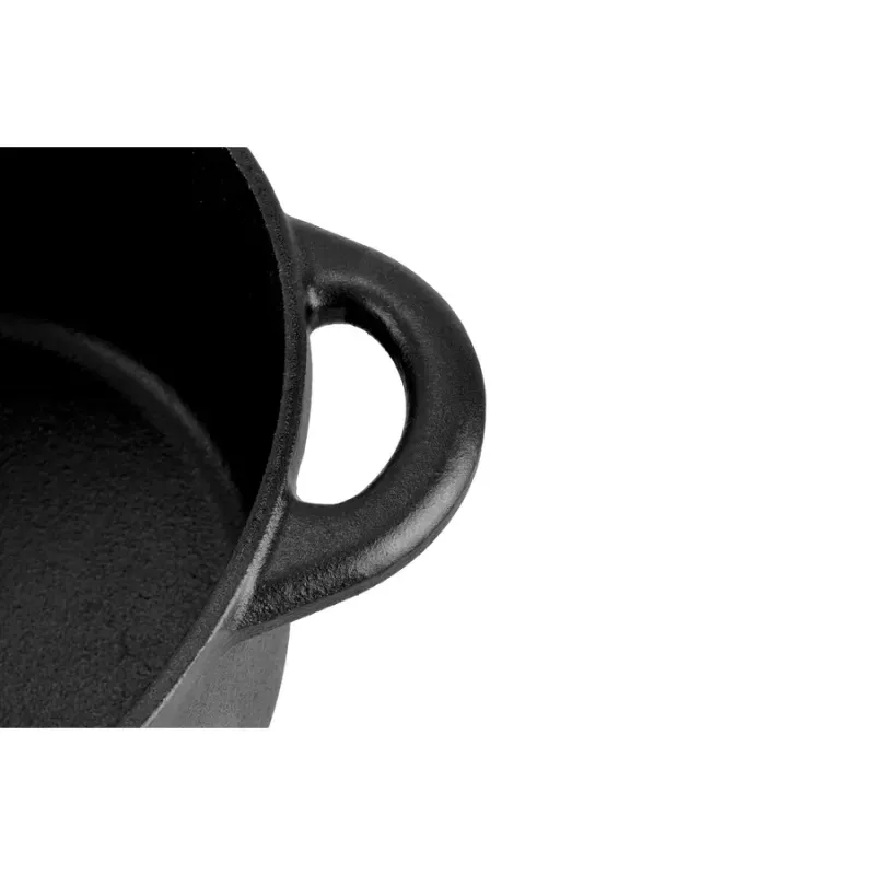 Casa si Gradina - Bucatarie si vesela - Vase pentru gatit - Oale si cratite - Cratita din fonta – 26 cm, 5 litri, cu manere curbate - Infinity.ro