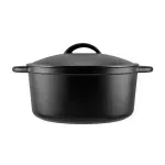Casa si Gradina - Bucatarie si vesela - Vase pentru gatit - Oale si cratite - Cratita din fonta – 26 cm, 5 litri, cu manere curbate - Infinity.ro