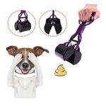 Petshop - Ingrijire si Igiena - Litiere si accesorii - Accesorii litiere - Lopatica pentru adunarea excrementelor si a mizeriei pentru animale de companie -MOV - Infinity.ro