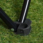 Sport si Outdoor - Camping - Mobilier pentru camping - Scaune camping - Scaun de camping pliabil cu suport pentru pahar – capacitate 110 kg, culoare gri - Infinity.ro