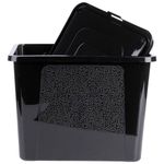 Casa si Gradina - Mobilier - Organizare si depozitare - Cutii depozitare - Recipient de Depozitare negru 30 litri - Infinity.ro