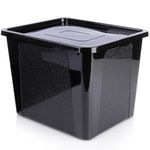Casa si Gradina - Mobilier - Organizare si depozitare - Cutii depozitare - Recipient de Depozitare negru 30 litri - Infinity.ro