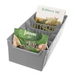Casa si Gradina - Mobilier - Organizare si depozitare - Cutii depozitare - Organizator pentru condimente gri 30x13x8 cm - Infinity.ro