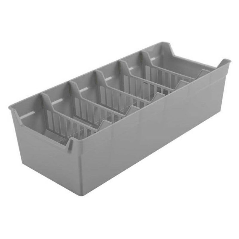 Casa si Gradina - Mobilier - Organizare si depozitare - Cutii depozitare - Organizator pentru condimente gri 30x13x8 cm - Infinity.ro