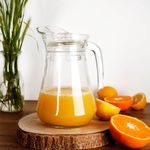 Casa si Gradina - Bucatarie si vesela - Cani si pahare - Cani si cesti - Cana de Sticla cu Capac 1,4 l - Infinity.ro